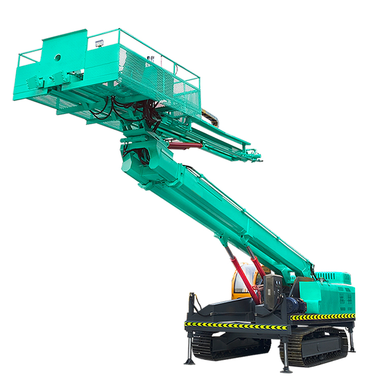 濟(jì)寧宏潤25米邊坡支護(hù)錨固鉆機